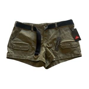 Market & Spruce Navy Green Shorts, NWT 12